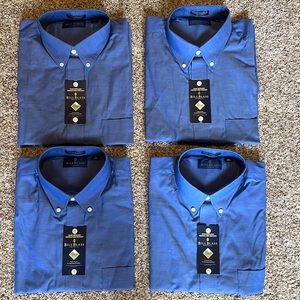 Bill Blass Premium Long Sleeve Dress Shirts